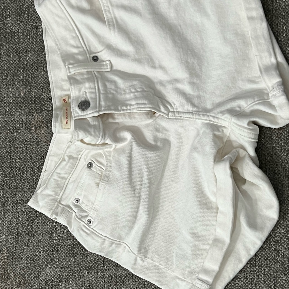 Levi's Classic White Denim